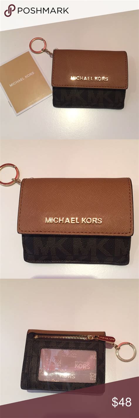 michael kors keychain uk|michael kors wallet gift set.